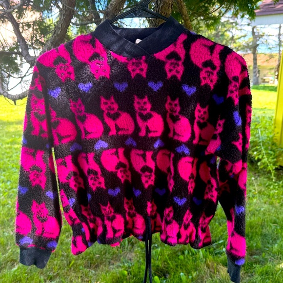 No Brand Other - Kids Cat Fleece Pullover